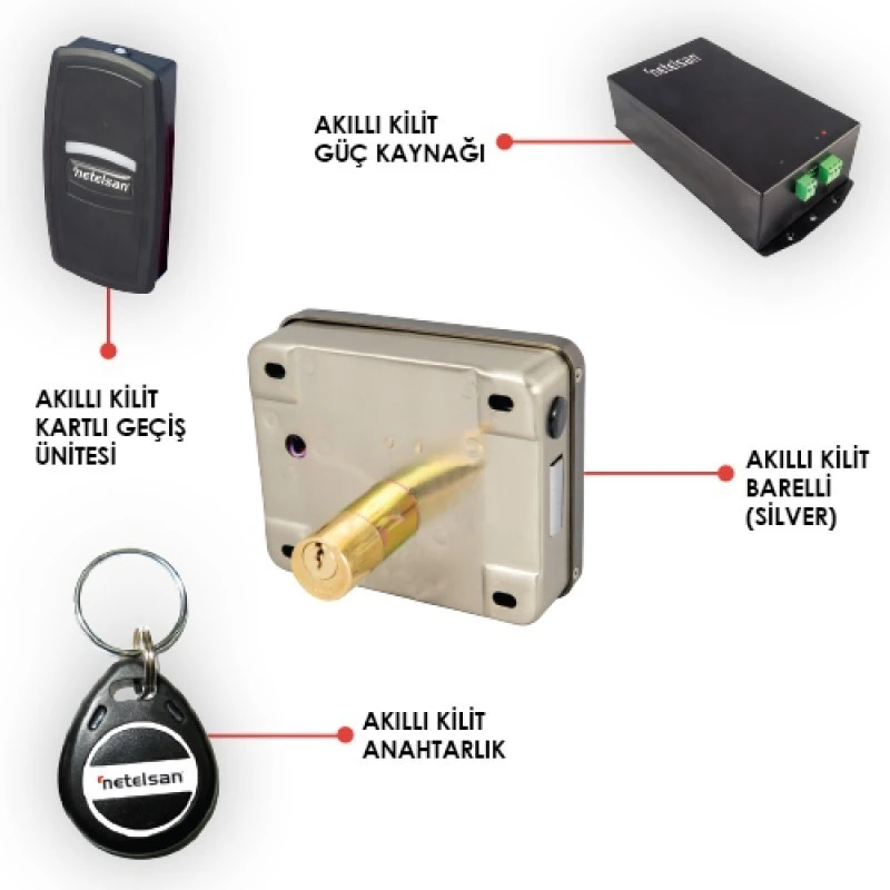 Akıllı Kilit Paketi Silver